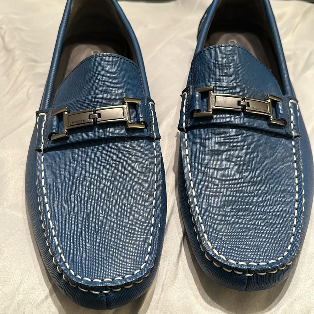Men’s Calvin Klein Magnus Men’s Loafer.   Blue, size 11.
